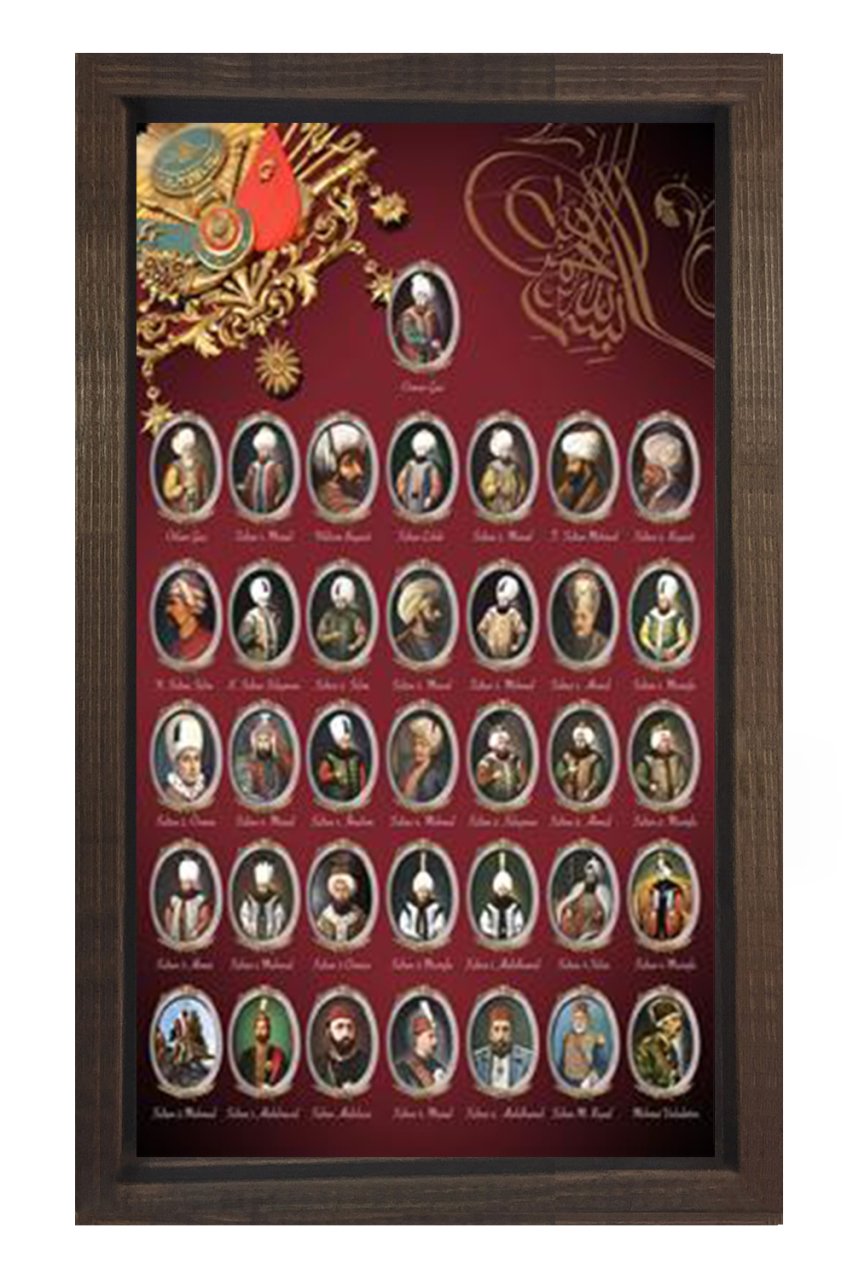 Osmanlı Padişahları Tablosu
