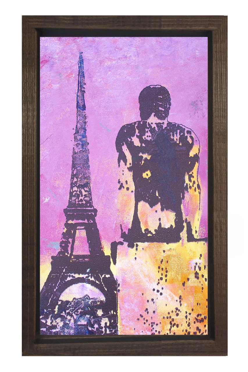 Eiffel Kulesi Vektörel Tablosu