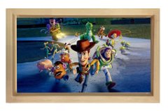 Oyuncak Hikayesi Film Afişi Tablosu Naturel Ahşap - 50x90