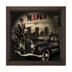 Vintage Mafia Araba Tablosu