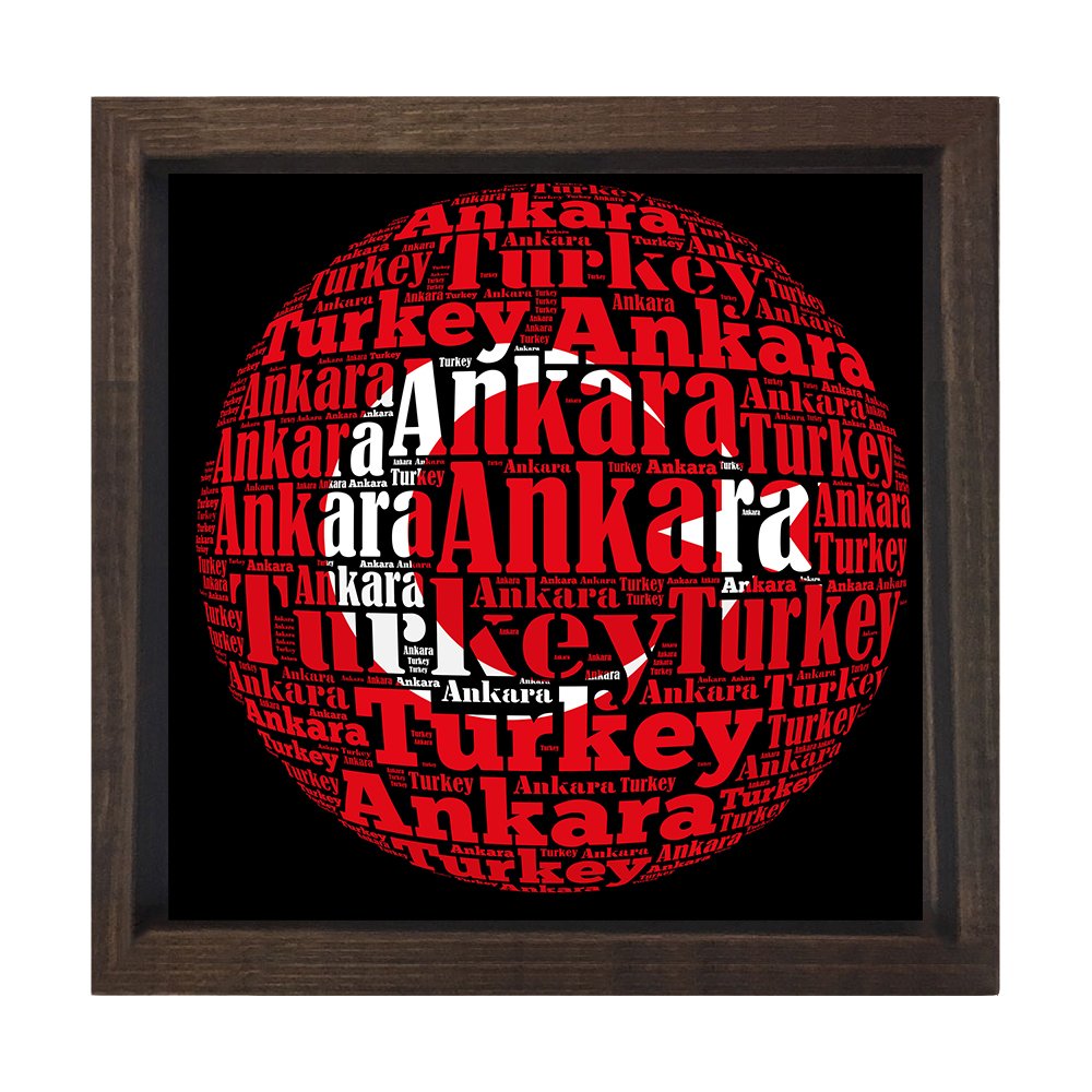 Türk Bayrağı Tipografi Tablosu