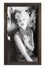 Marilyn Monroe Siyah Beyaz Tablosu