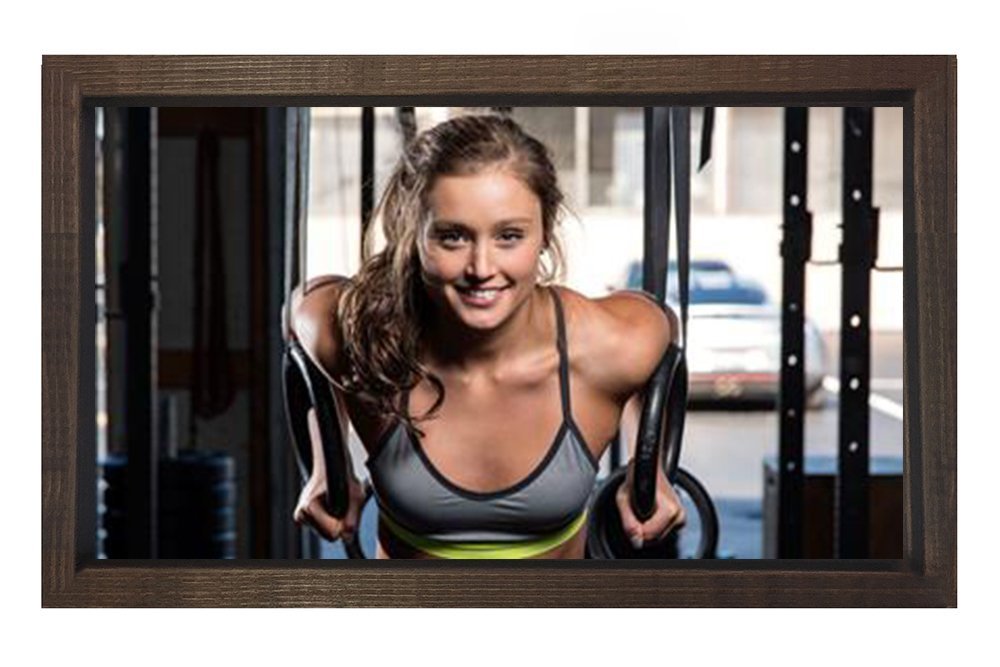 Fitness Yapan Kadın Tablosu