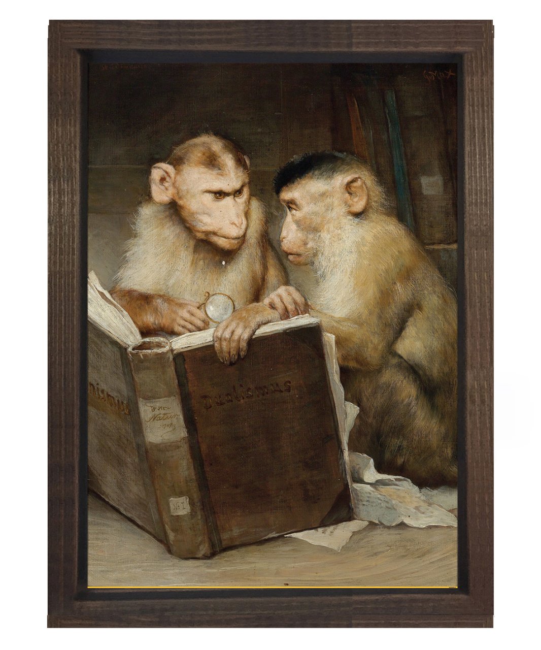 Gabriel von Max - The Scholars Tablosu