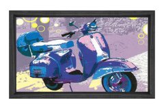 Motor Pop Art Tablosu