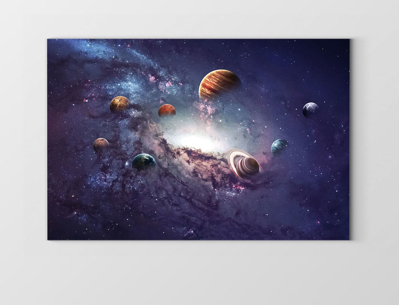 Evren ve Uzay Tablosu Çerçevesiz - 45x30