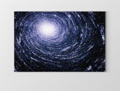 Evren ve Uzay Tablosu Çerçevesiz - 70x100