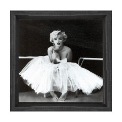 Marilyn Monroe Siyah Beyaz Tablosu