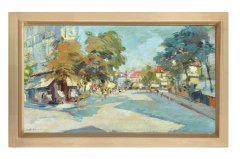 Vassily Kandisky Tablosu Naturel Ahşap Çerçeve - 40x60