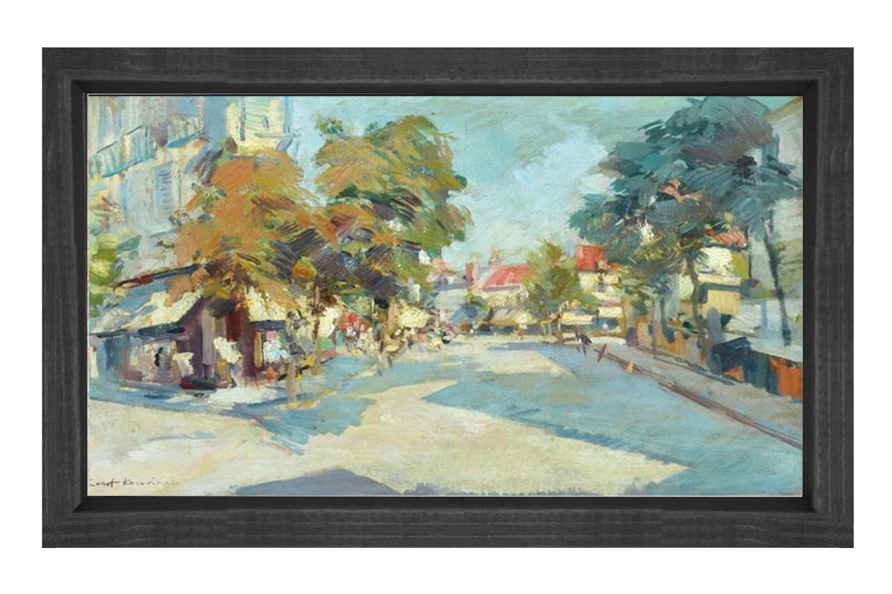 Vassily Kandisky Tablosu Siyah Ahşap Çerçeve - 100x150