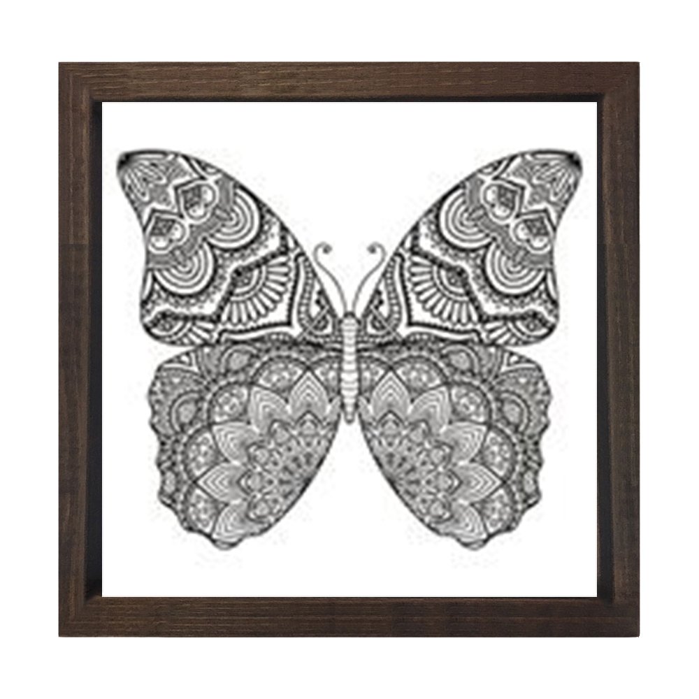 Mandala Kelebek Tablosu