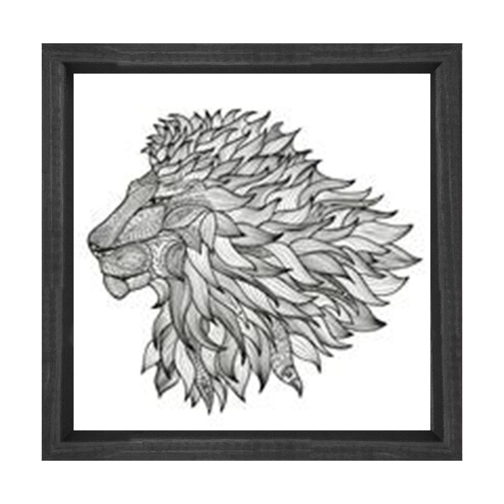 Mandala Aslan Tablosu