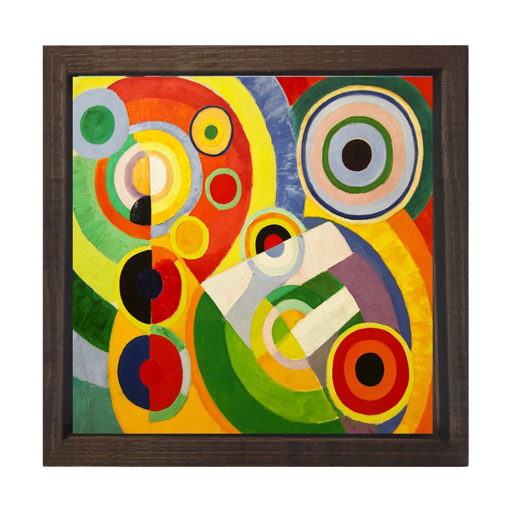 Robert Delaunay - Joie De Vivre  Soyut Tablosu