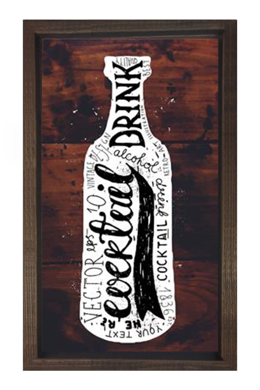 Cocktail Şisesi  Tablosu