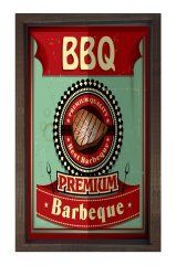 Barbekü Vintage Afiş Tablosu