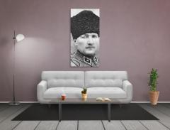 Atatürk-Siyah Beyaz Tablosu