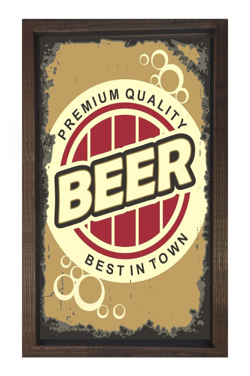 Üst Kalite Bira Reklam Afişi Tablosu