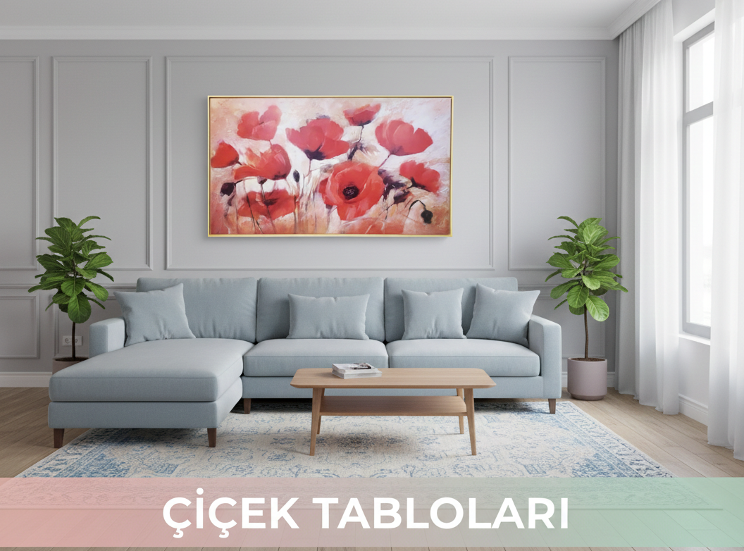 ÇİÇEK TABLOLARI