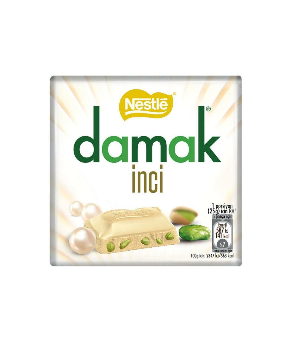 Nestle Damak  İnci Kare Çikolata 60gr