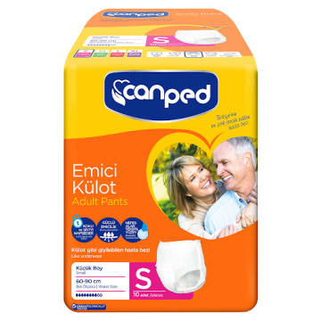 Canped Hasta Bezi Emici Külot Small 10adet