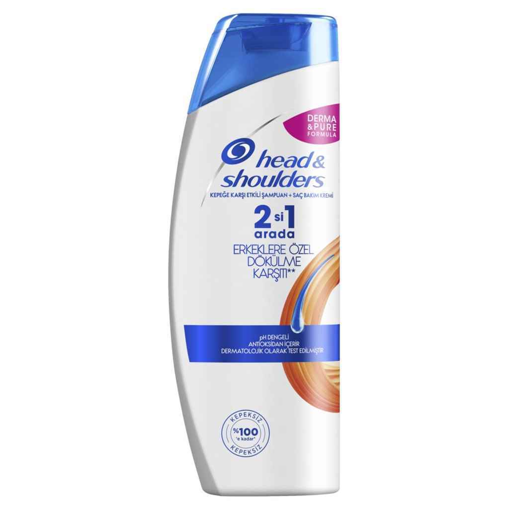 Head&Shoulders 2 si 1 arada Erkeklere Özel Dökülme Karşıtı Şampuan 350ml