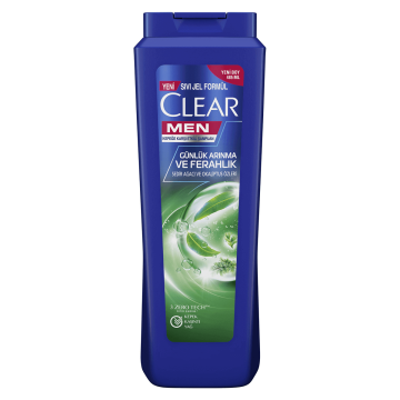Clear Şampuan Men Kepeğe Karşı Etkili Günlük Arınma ve Ferahlık 485ml