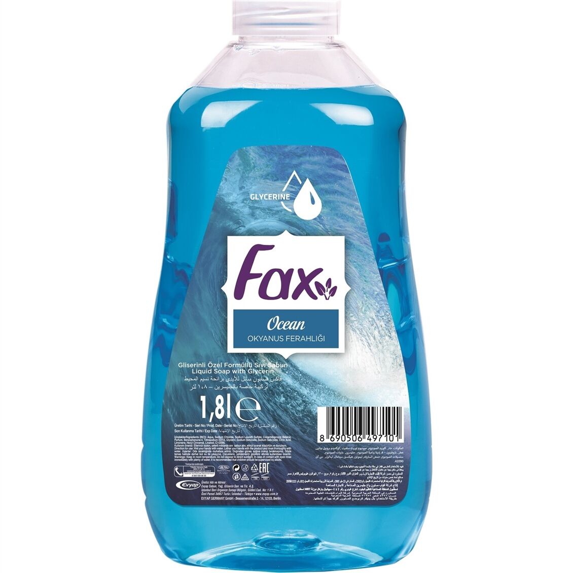 Fax Sıvı Sabun Okyanus 1500ml