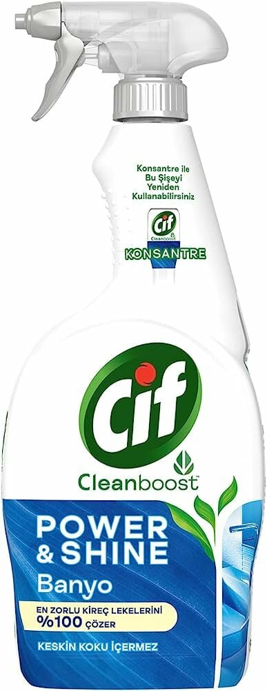 Cif Power Cleanboost Shine Banyo 750ml