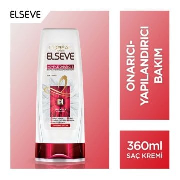 Elseve Saç Kremi Yıpranmış Saçlar 360ml