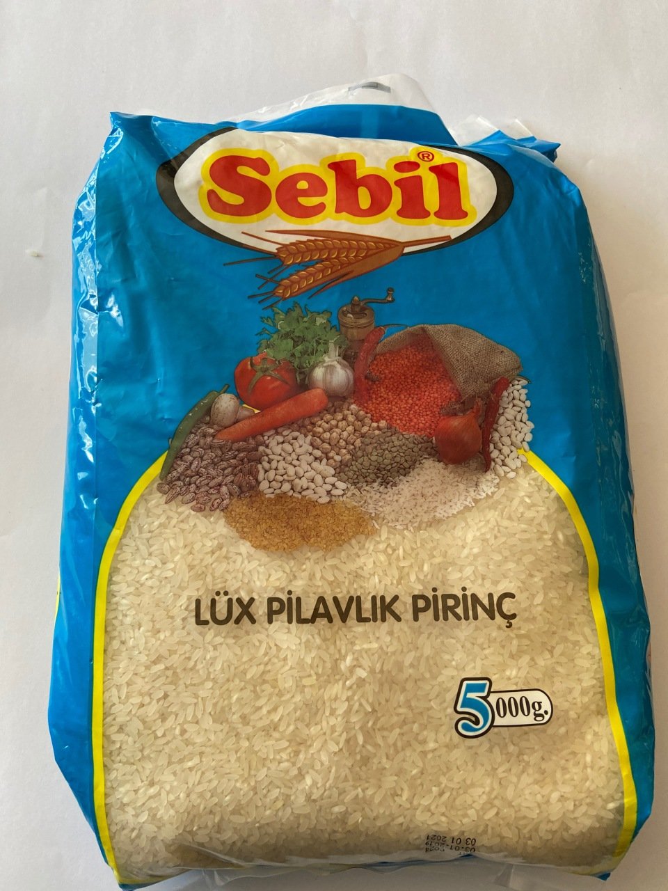 Sebil Lüx Pilavlık Pirinç 5000gr