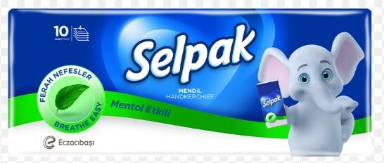 Selpak Mendil Mentollü 10lu Paket