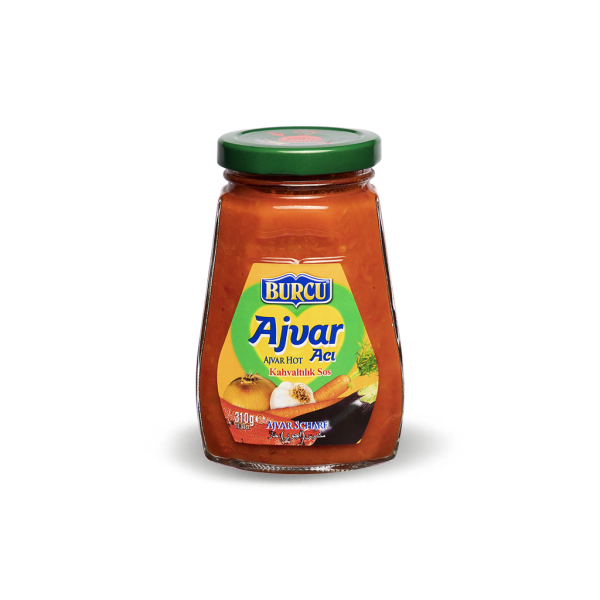 Burcu Ajvar Acı Kahvaltılık Sos 310 gr