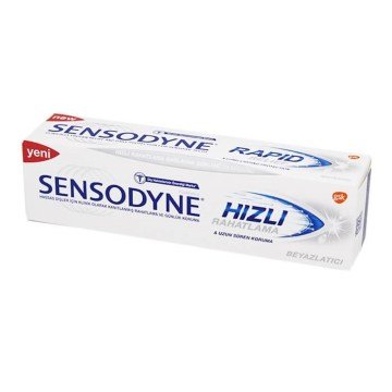 Sensodyne Hızlı Rahatlama Beyazlatıcı Diş Macunu 75ml