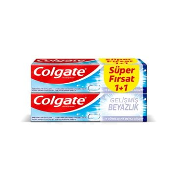 Colgate Gelişmiş Beyazlık Diş Macunu 50+50ml