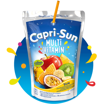 Capri Sun Multi Vitamin Karışık Meyveli Vitaminli 200ml