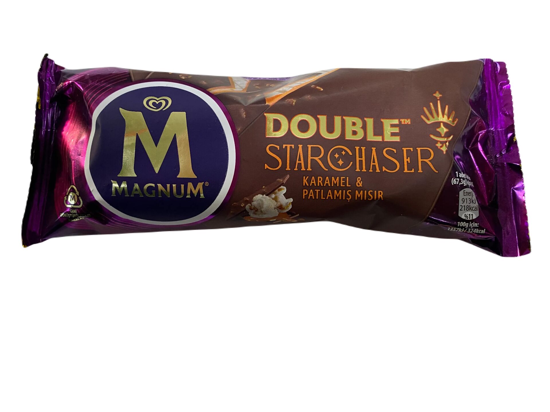 Magnum Double Starchaser Karamel&Patlamış Mısır Dondurma 85ml