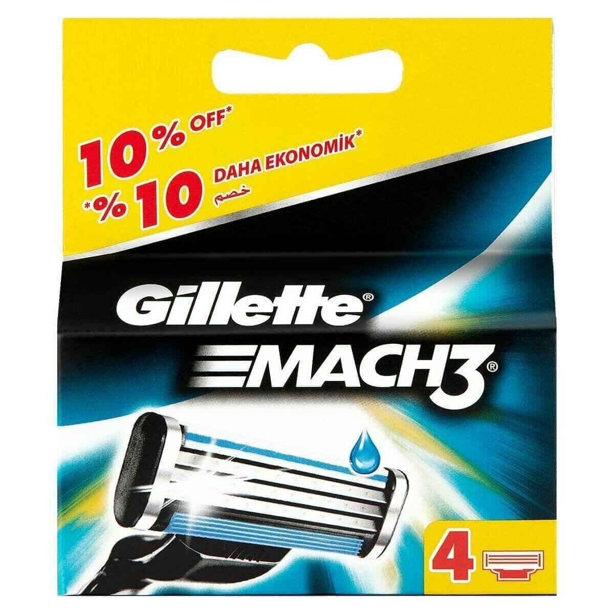 Gillette Mach3 4lü Yedek