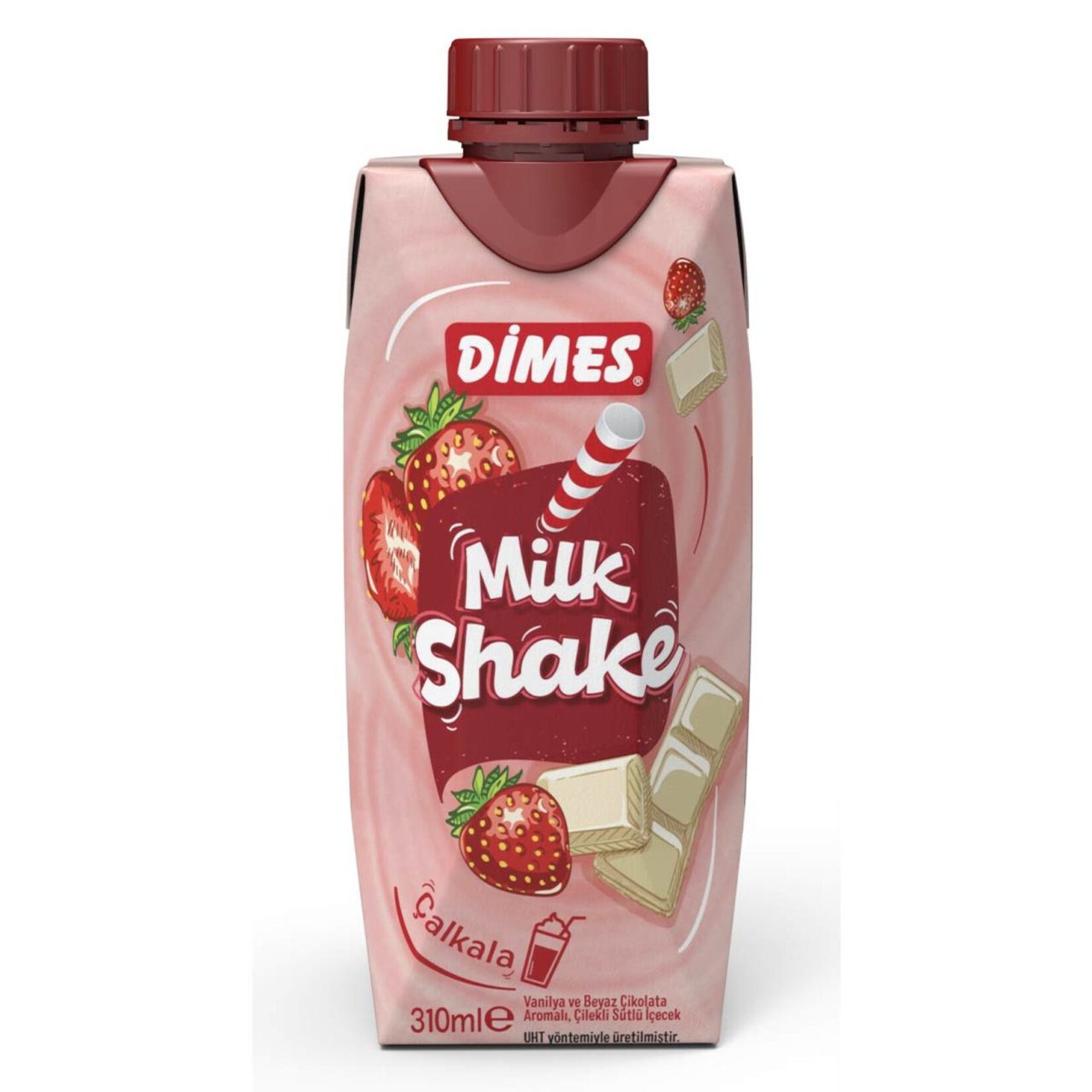 Dimes Milkshake Çilek 310ml