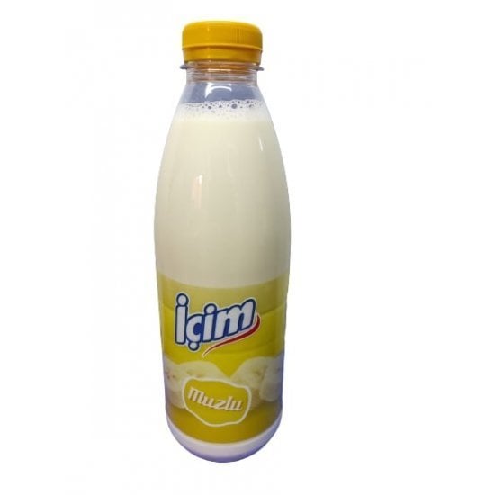 İçim Muz Aromalı Süt 1000ml pet