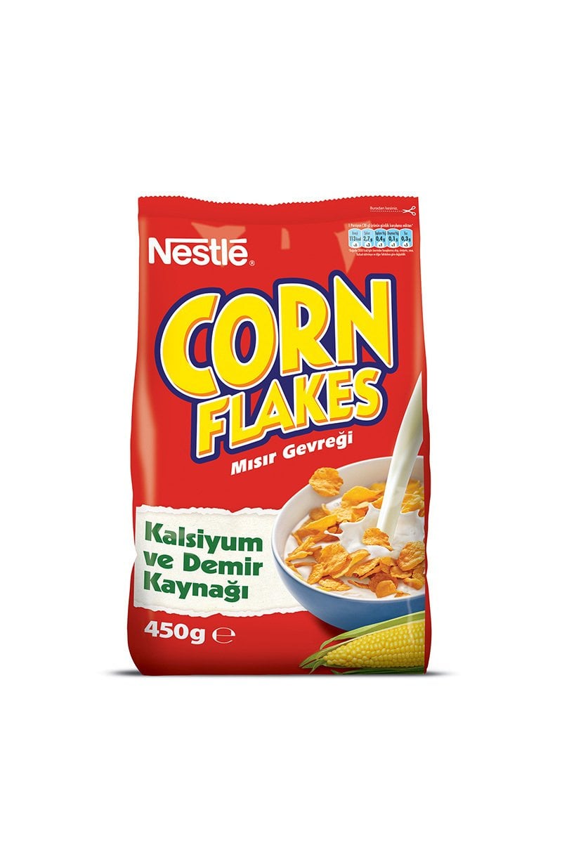Nestle Corn Flakes Tam Tahıllı Mısır Gevreği 450gr