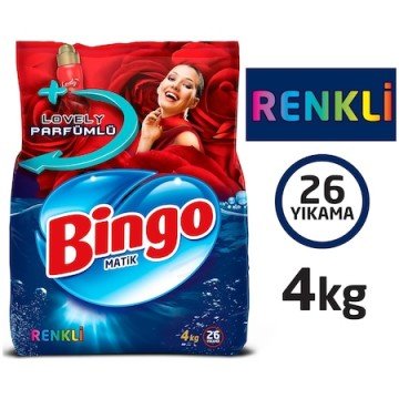 Bingo Matik Renkli 4000gr