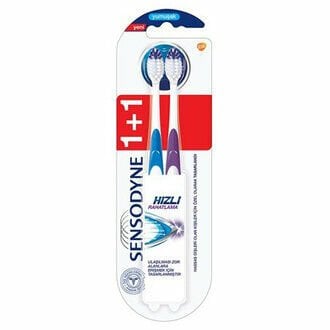 Sensodyne Hızlı Rahatlama Diş Fırçası Yumuşak 1+1