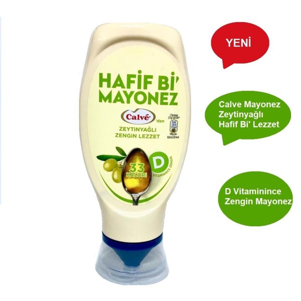 Calve Hafif Bi'Mayonez Mayonez 355gr