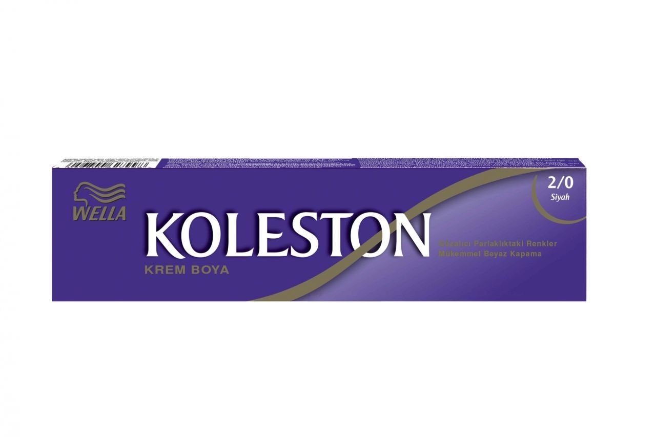 Koleston Krem Boya Siyah Saç Boyası 50ml 2/0