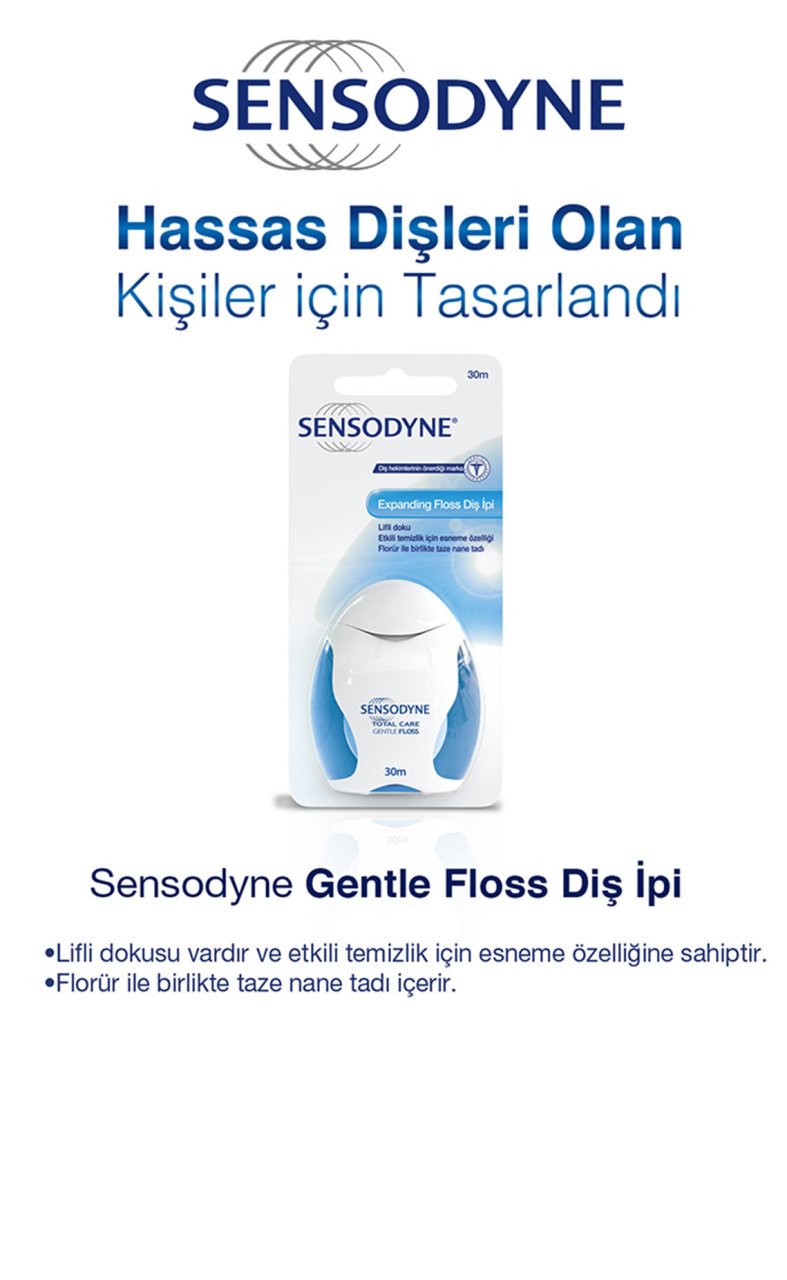 Sensodyne Expanding Floss Diş İpi 30m