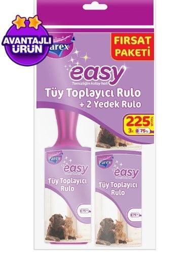 Parex Easy Tüy Toplayıcı +2 Yedek Rulo