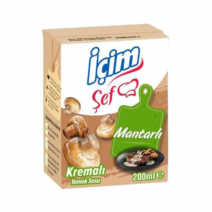 İçim Şef  Mantarlı Kremalı Yemek Sosu 200ml