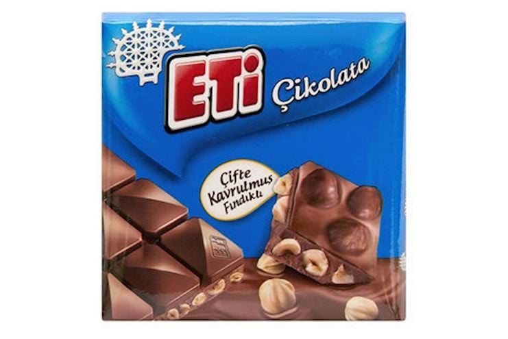 Eti Fındıklı Kare Çikolata 60gr