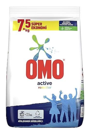 Omo Matik Active Renkliler 7500gr