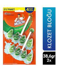 Mr. Muscle Klozet Blok Çam Kokulu 2x38,6gr